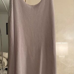 white  Knit Sleeveless Top
